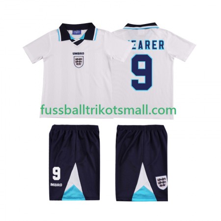 Fußballtrikots England SHEARER 9 Retro Kinder 1996 Kurzarm Heimtrikotsatz kaufen
